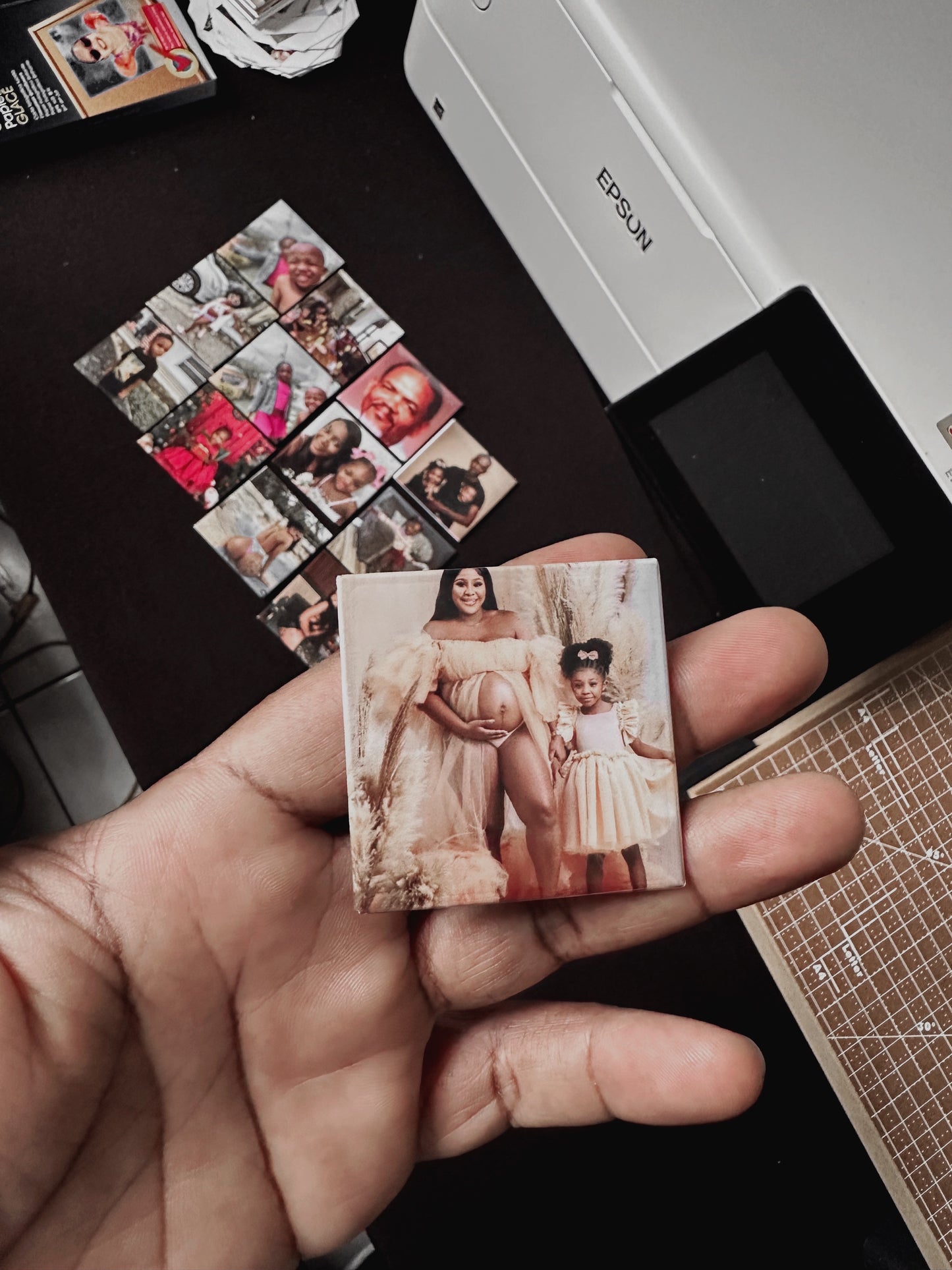 2" x 2" Custom Photo Magnets - The Gift Box Jamaica